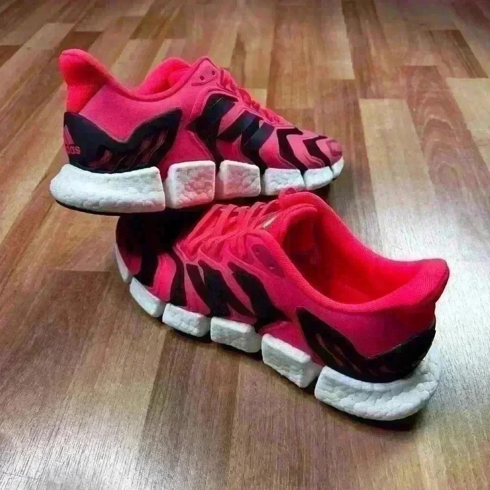π°HUGE CLEARANCE SALE π° Adidas ClimaCool Vento Pink /black Mens Running Shoes - Picture 8 of 9